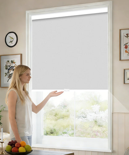 Manuell bedienbares, kabelloses Verdunkelungsrollo