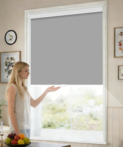 Manuell bedienbares, kabelloses Verdunkelungsrollo