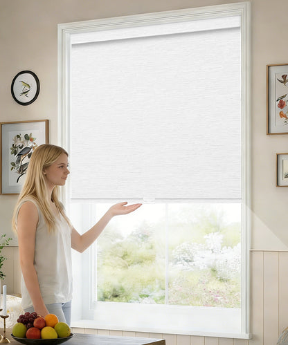 Manuell bedienbares, kabelloses Verdunkelungsrollo