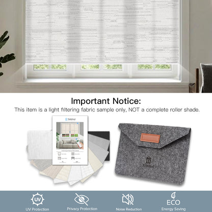 Stoffmuster für lichtdurchlässige Rollos