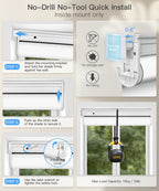 No-Drill Motorized Light Filtering Fireproof Roller Shades