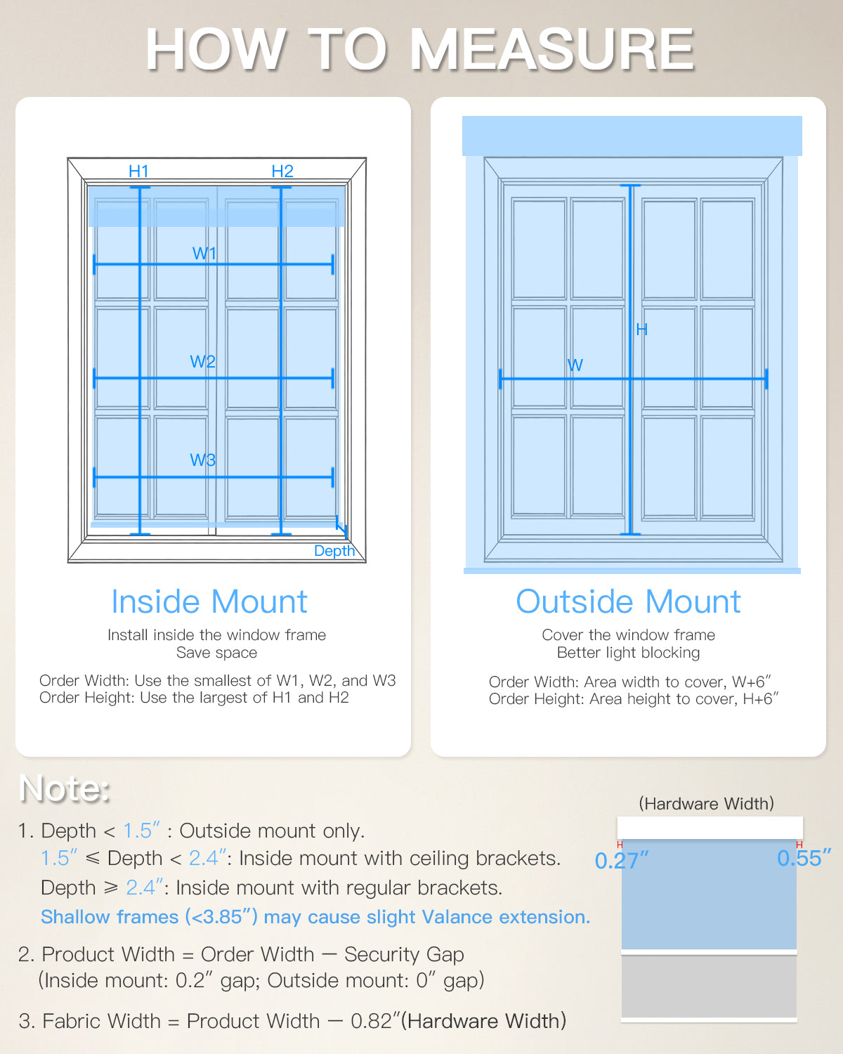 Manual Corded Dual Roller Shades, Light Filtering & Sheer