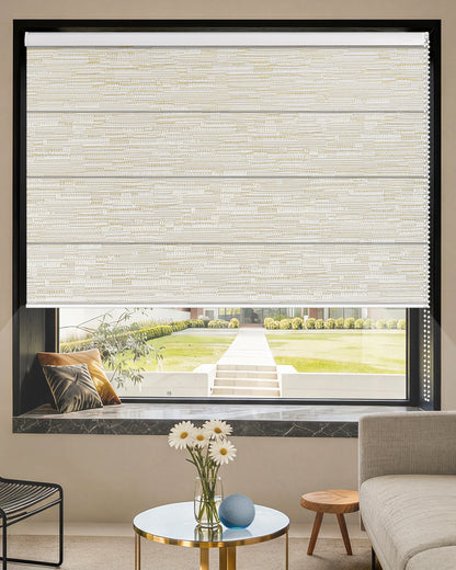 Manual Corded Blackout Roman Shades
