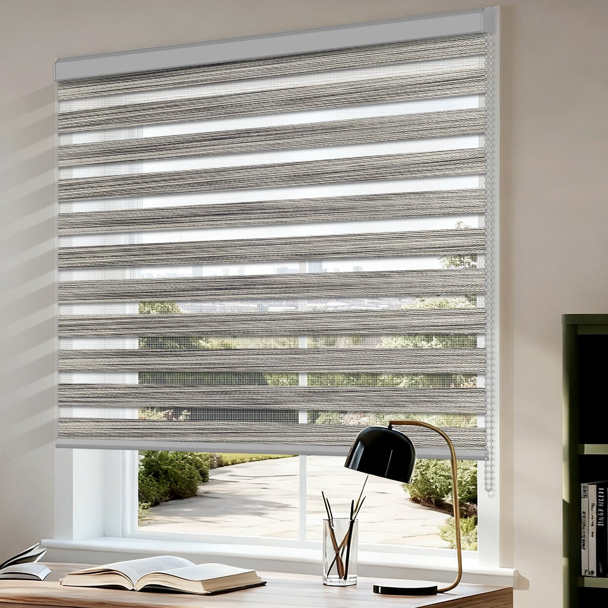 Manually Controlled Zebra Blinds - Tokblind official