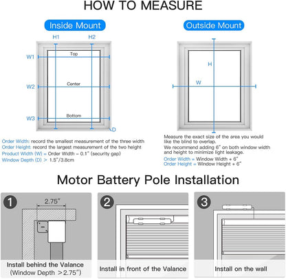 Motorized Cellular Shade - Light Filtering - Tokblind official