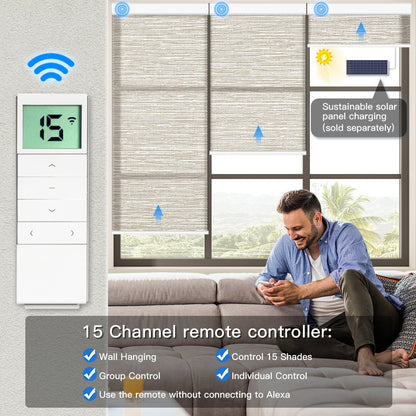 Motorized Light Filtering Roller Shades - Tokblind official