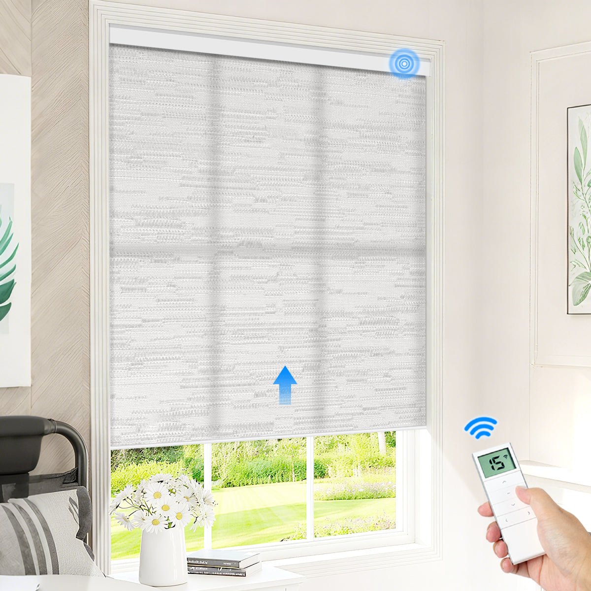 Motorized Light Filtering Roller Shades - Tokblind official