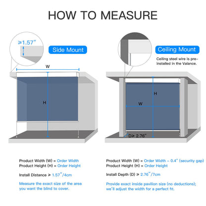 Motorized Outdoor Roller Shade - Tokblind official