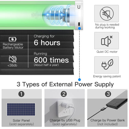 Motorized Shangri - La Sheer Shade - Light Filtering Black - Tokblind official