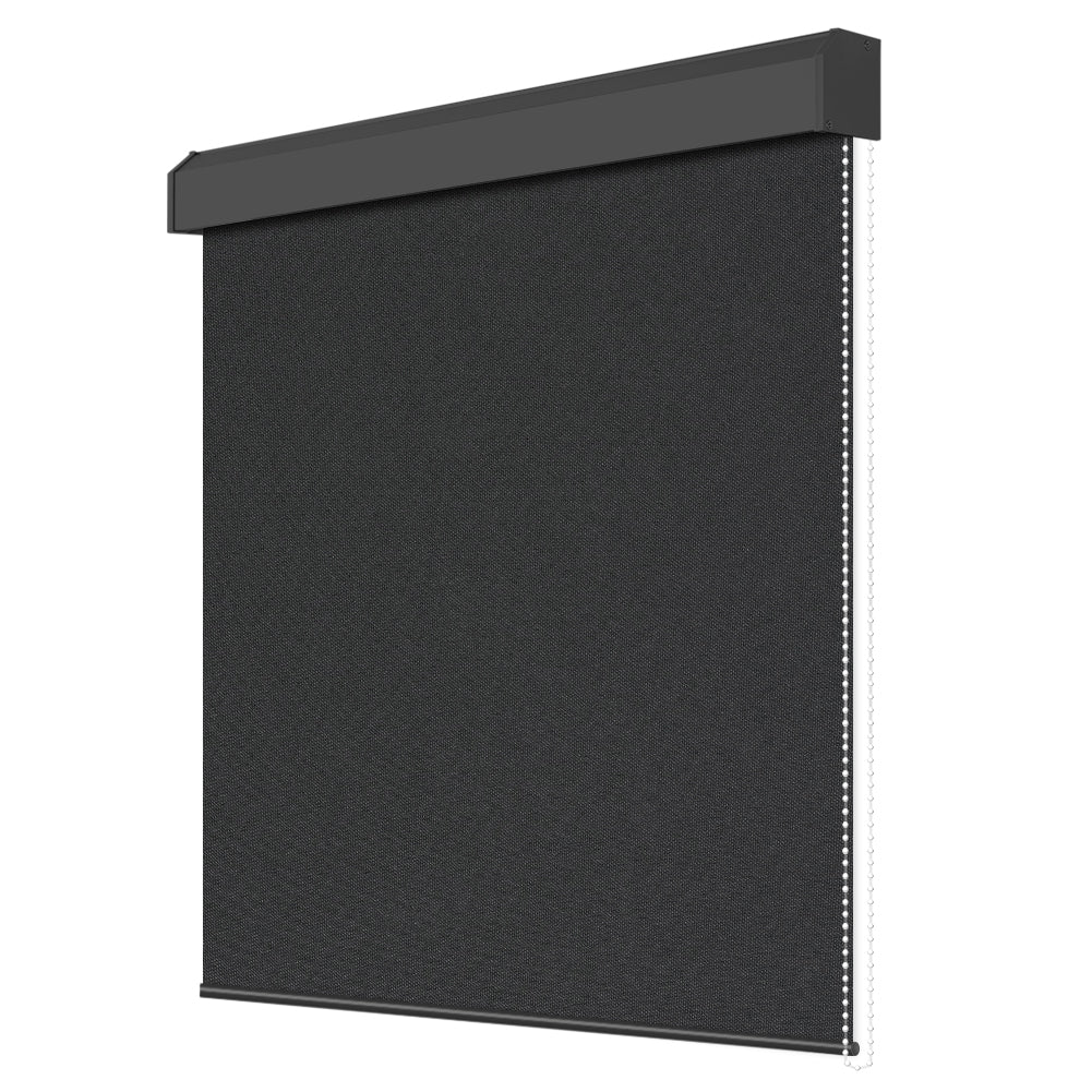 Manually Controlled Corded Blackout Roller Shade - Tokblind official