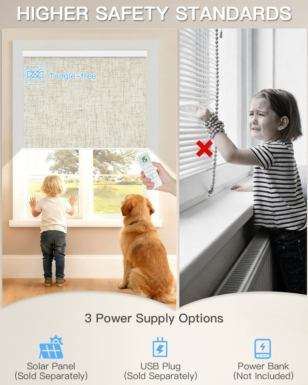 Smart Motorized Blackout Roller Shade